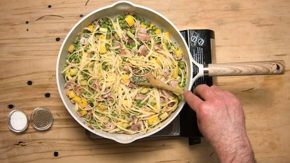 Andrew s Awesome sauce pasta cooking final