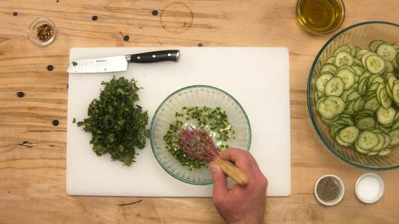 Cilantro Lime Cucumber Salad step 7