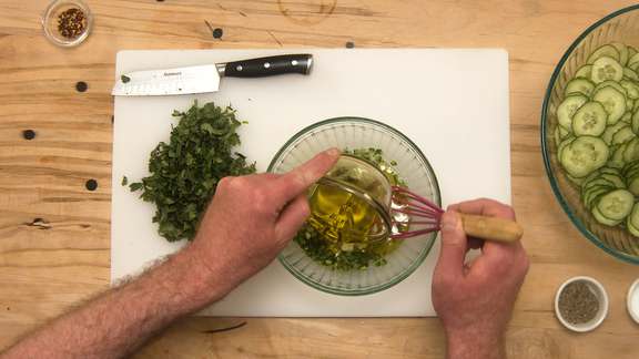 Cilantro Lime Cucumber Salad step 8