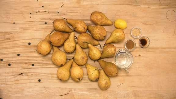 Pear Sauce ingredients
