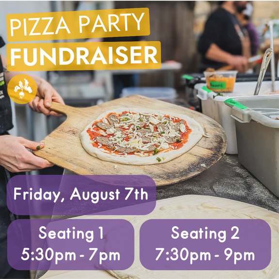 Pizza Party Fundraiser Graphics Summer 2026
