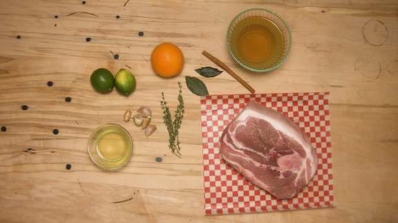 Pork Carnitas ingredients