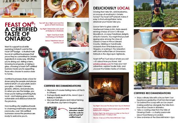 Attractions ontario 2 page spread