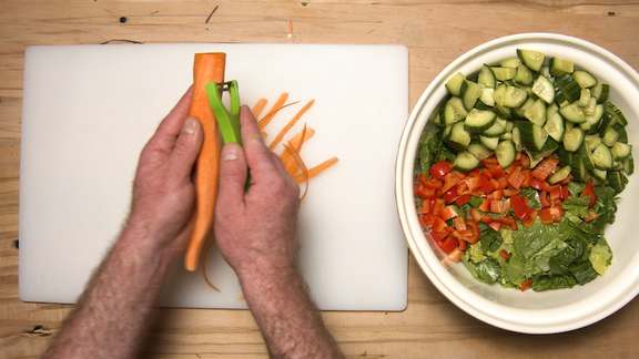 Big salad carrot