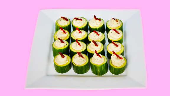 Cucumber cups 2