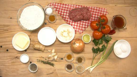 Jamaican patties ingredients