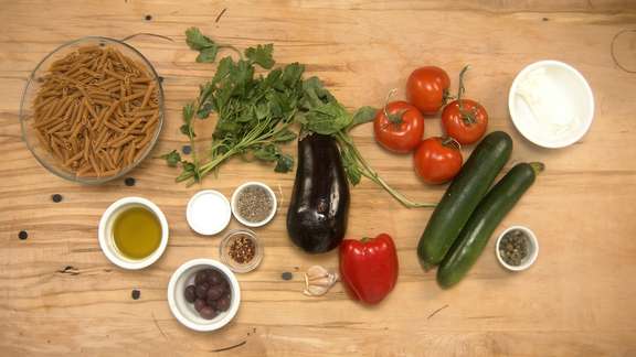 Ratatouille ingredients