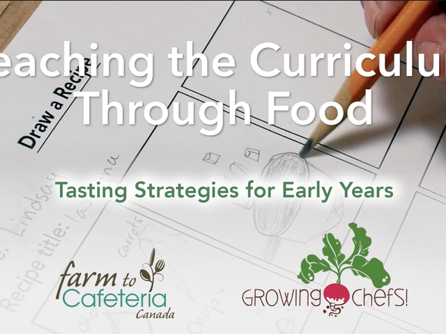 Teaching the Curriculum Through Food: Tasting strategies for Early Years