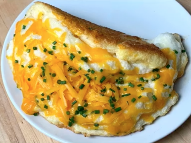 Fluffy omelette